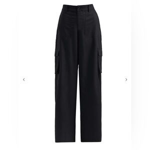 Naked Wardrobe Cargo Wide Leg Pant